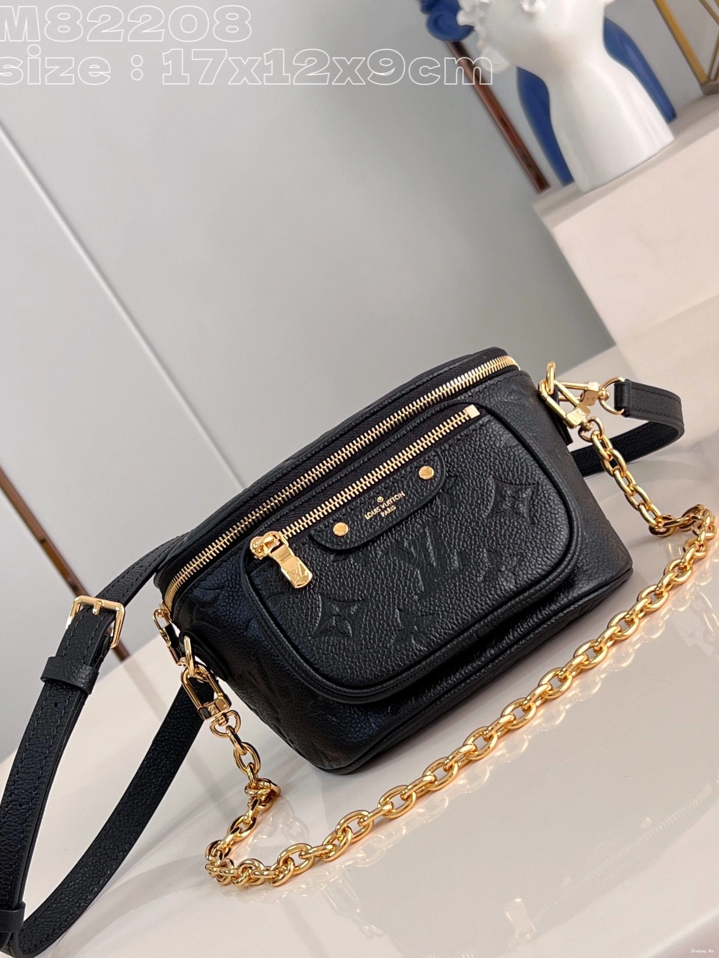 VUITTON MINI LOUIS BUMBAG-17-12-9.5CM 0725